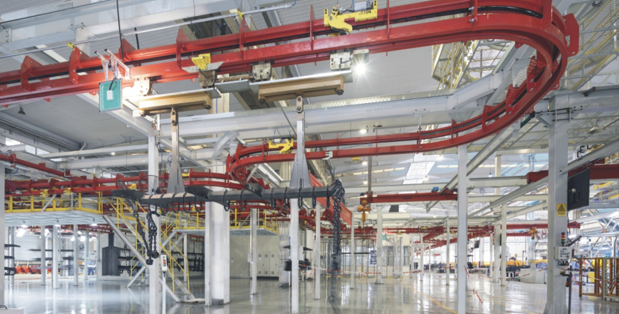 Hangcha Linee logistiche aeree automatiche